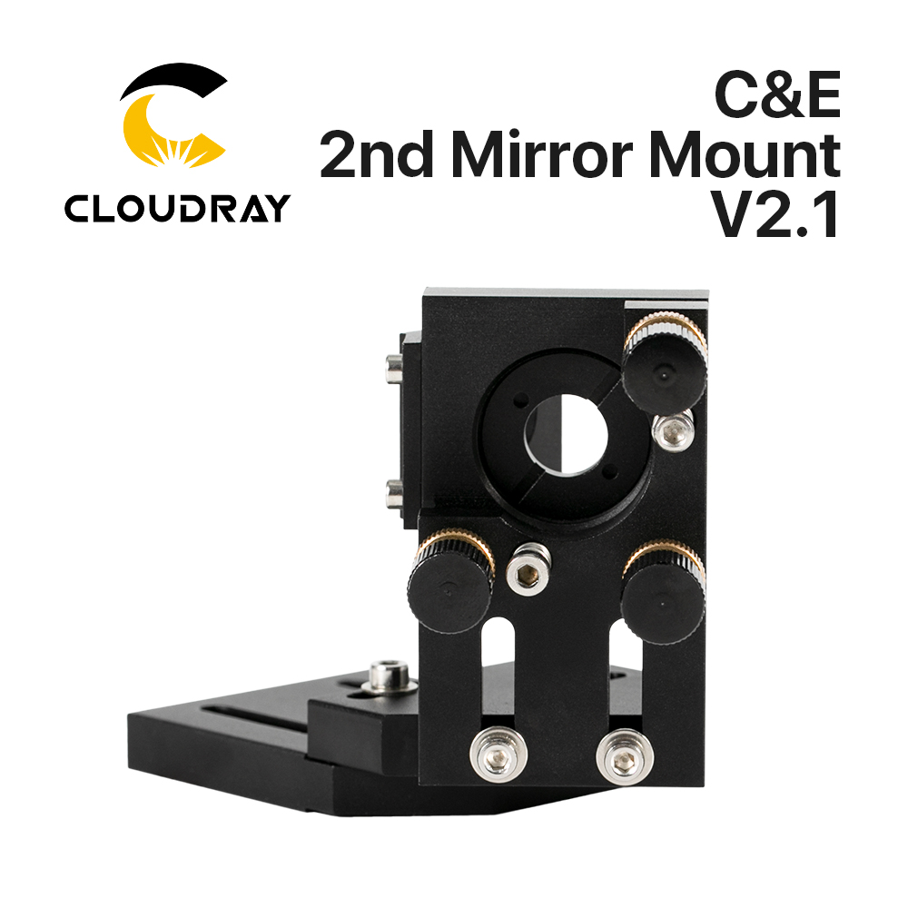 Co2 Laser Mirror - Cloudray CO2 Schwarz Zweiter Laserhalterung Spiegel