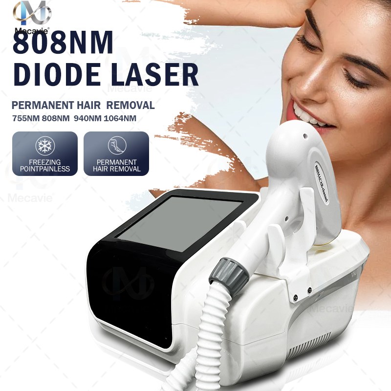 Industrial Laser Hair Removal Machine - Professionelle Tragbare Eis-Titan 808nm Laser-Haarentfernungsmaschine Permanent