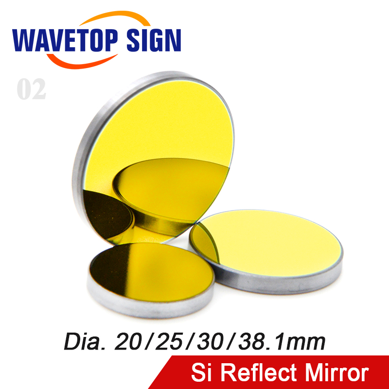 Co2 Laser Mirror - WaveTopSign Si Reflektierende Spiegel Dia.20 25
