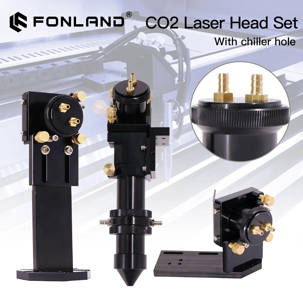 Co2 Laser Mirror - FONLAND Laserkopf-Schnittstelle, Spiegeldurchmesser 30 mm, Linse