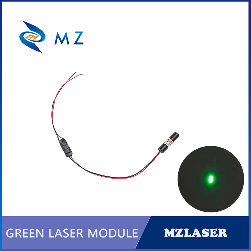 Industrial Laser Diode - Wirtschaftliches Kompaktes Grünes Punkt-Laserdioden-Modul 520nm D8mm