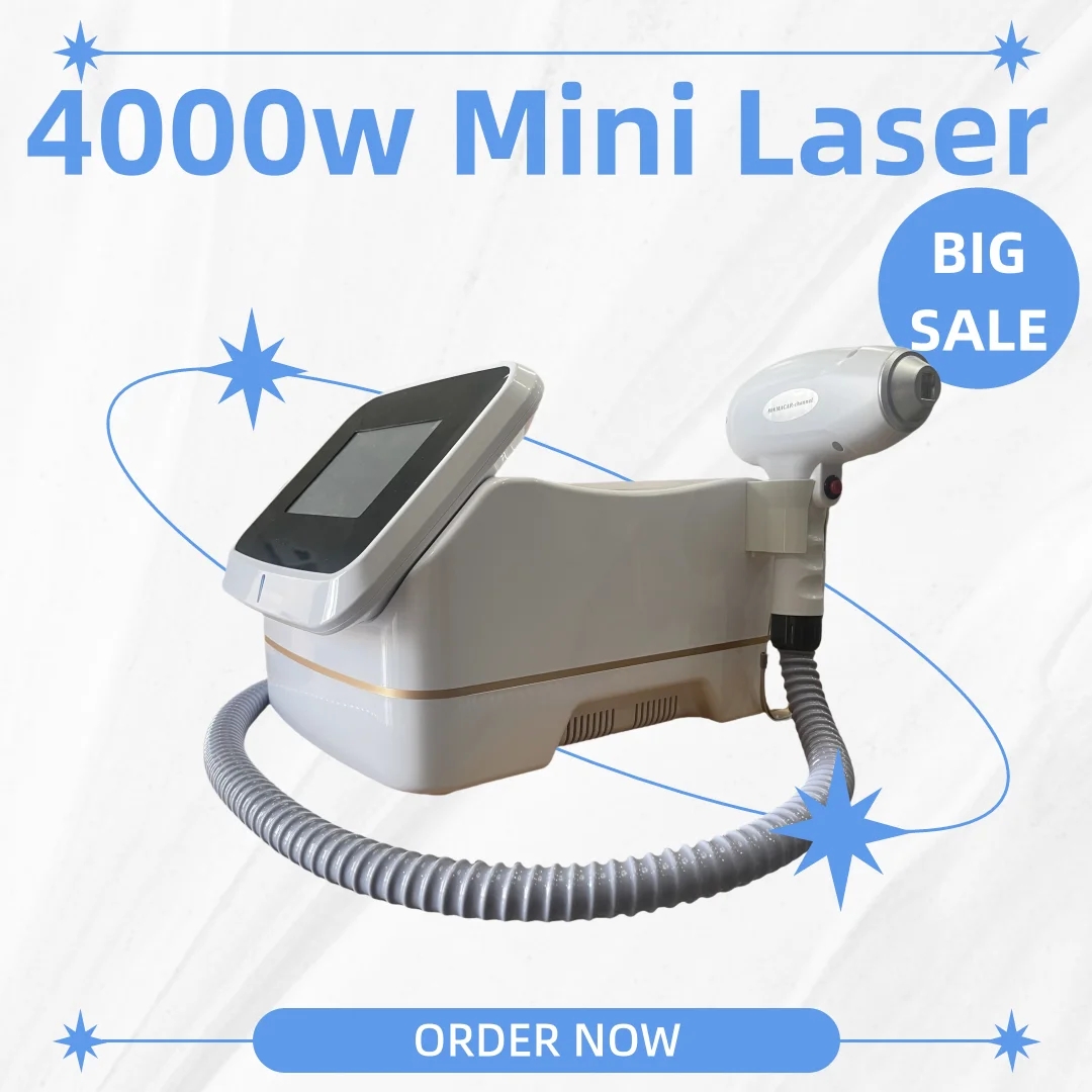 Industrial Laser Hair Removal Machine - Mini Ice Platinum Epilator 808nm Diodenlaser