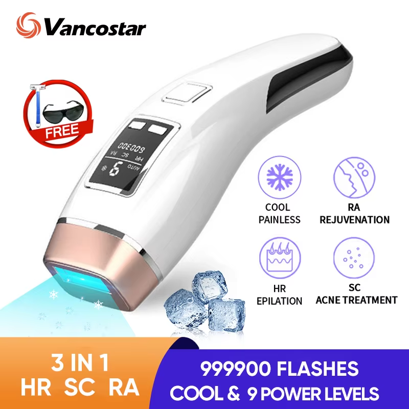 Industrial Laser Hair Removal Machine - Vancostar 4in1 Laser Haarentfernung IPL Epilierer