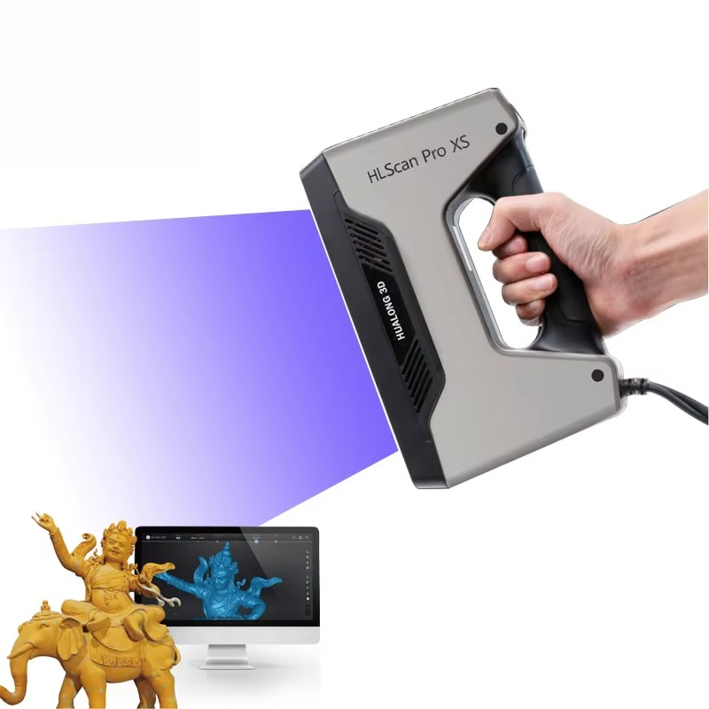 Industrial Handheld Laser Engraver - HUALONG Machinery Handheld Tragbare Industrielle Menschliche