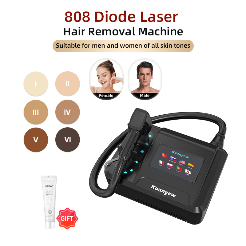 Industrial Laser Hair Removal Machine - Neuer Stil Tragbarer 808 NM Wellenlängen-Diodenlaser