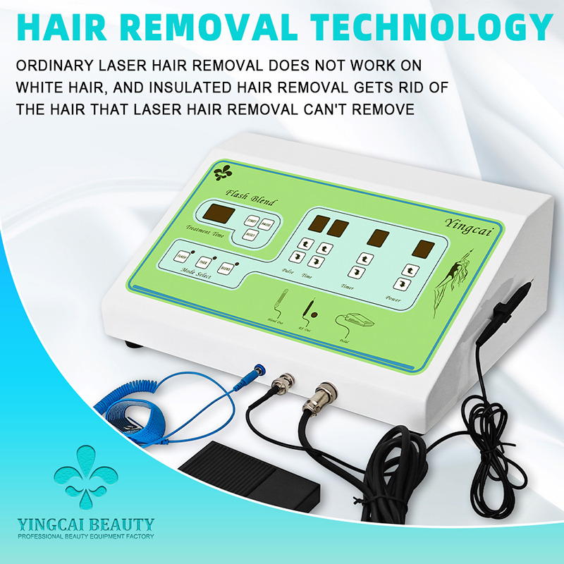 Industrial Laser Hair Removal Machine - 2025 Tragbares Elektrolyse-Epilierer-Entfernungsgerät, schmerzlose Elektrolysegerät, elektrische