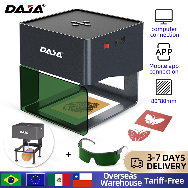 Industrial Handheld Laser Engraver - DAJA DJ6 Mini tragbarer Lasergravierer Diy