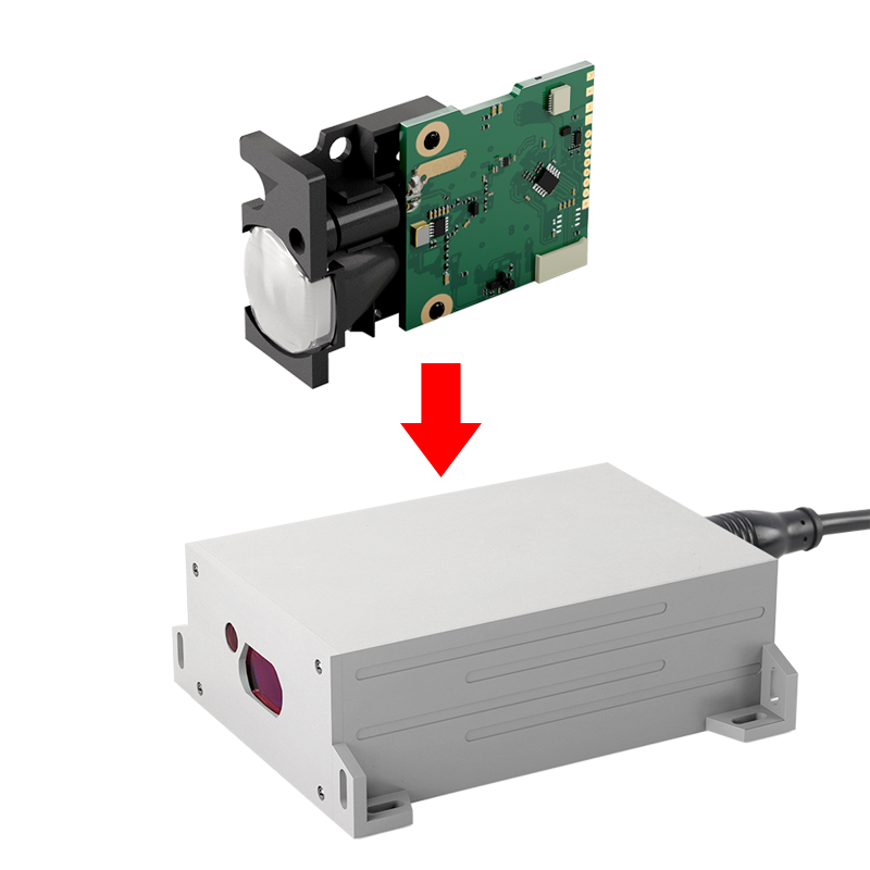 IP67 Wasserdichter 20Hz Laser- – Industrial Laser Measurement Bewertung und Preis
