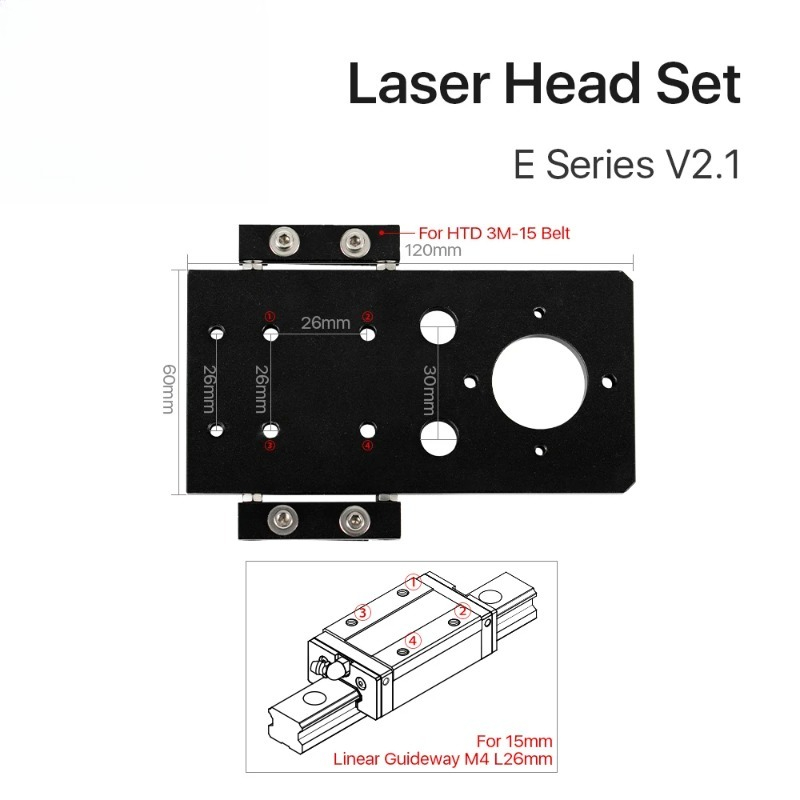 Cloudray E-Serie CO2-Kopfset m – Co2 Laser Mirror Bewertung und Preis