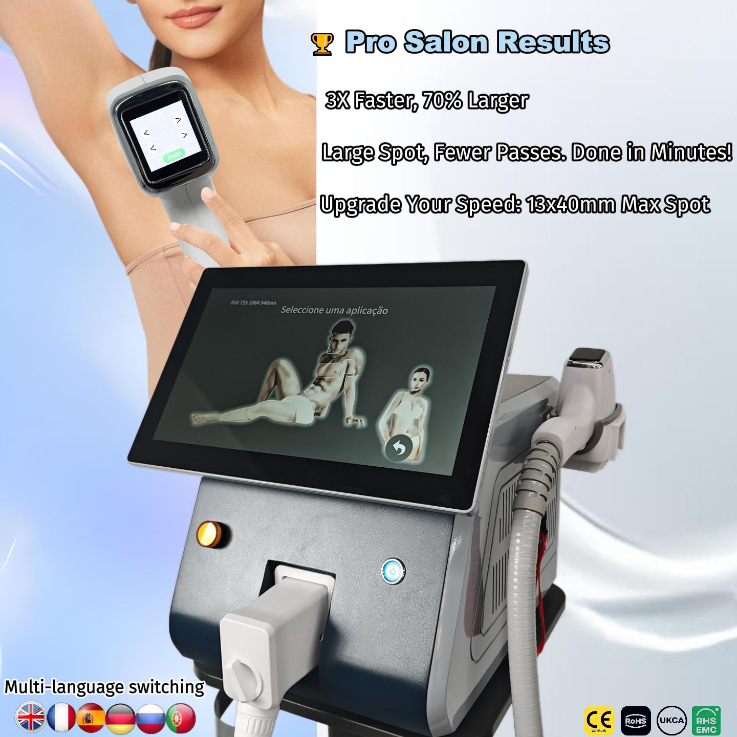 Flaggschiff-Diodenlaser-Haaren – Industrial Laser Hair Removal Machine Bewertung und Preis