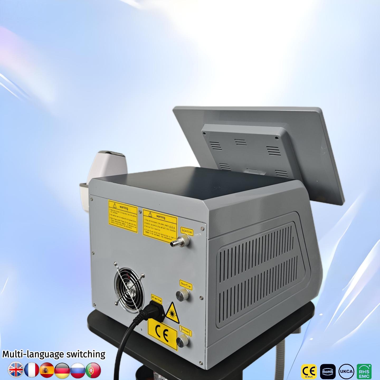 Flaggschiff-Diodenlaser-Haaren – Industrial Laser Hair Removal Machine Bewertung und Preis
