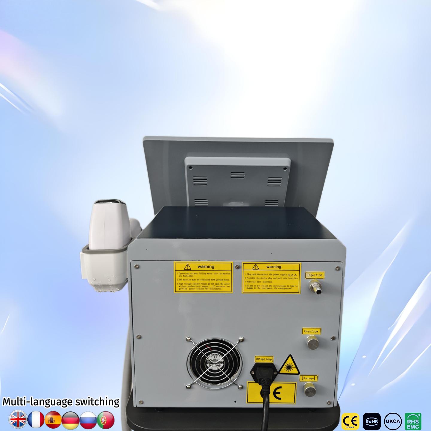 Flaggschiff-Diodenlaser-Haaren – Industrial Laser Hair Removal Machine Bewertung und Preis