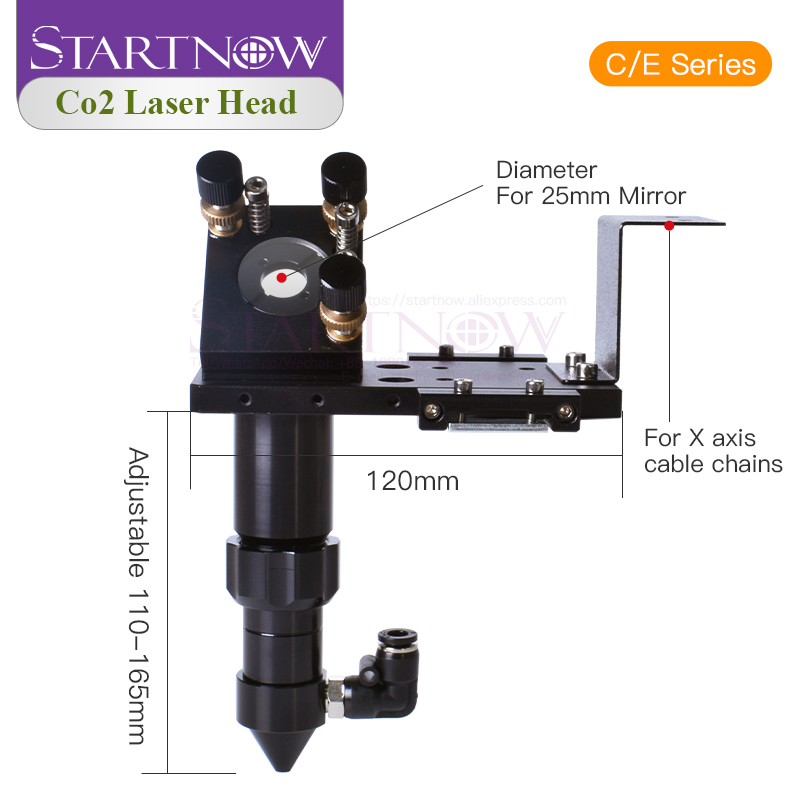Startnow CO2-Laserkopf-Set, Li – Co2 Laser Mirror Bewertung und Preis