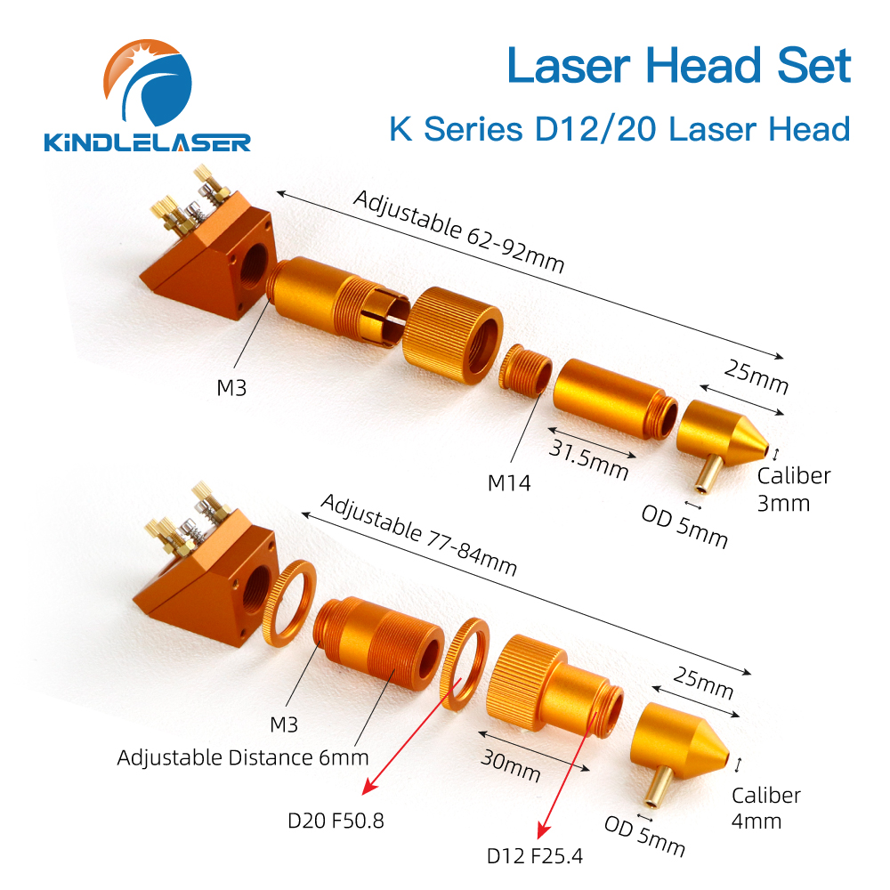 Kindlelaser CO2-Laserkopf-Set  – Co2 Laser Mirror Bewertung und Preis