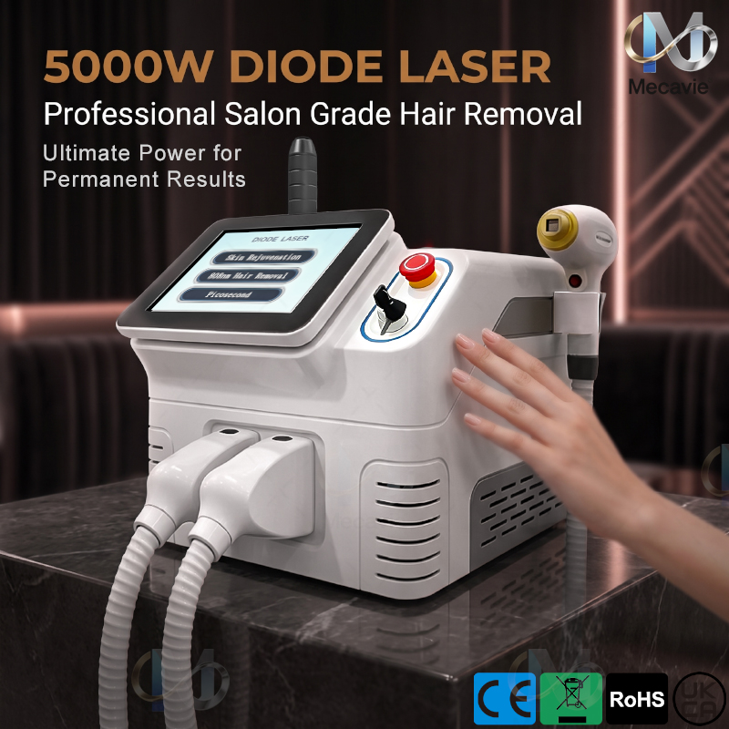 2026 Neue 5000W 2-in-1 Soprano – Industrial Laser Hair Removal Machine Bewertung und Preis