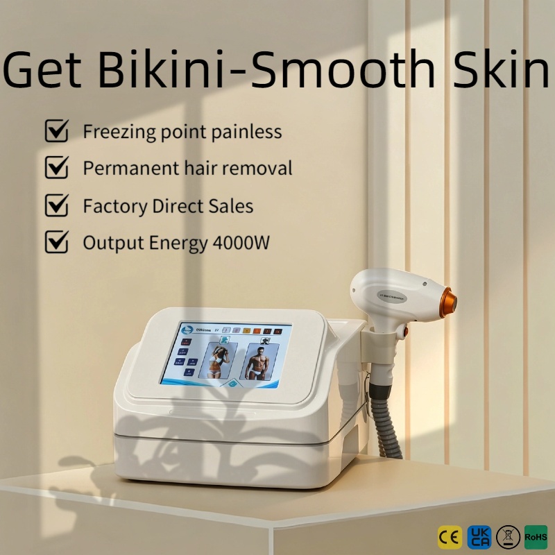 Tragbares Diodenlaser-Haarentf – Industrial Laser Hair Removal Machine Bewertung und Preis